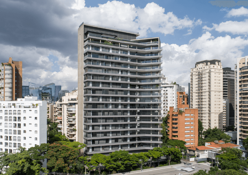 Prédios luxuosos de São Paulo