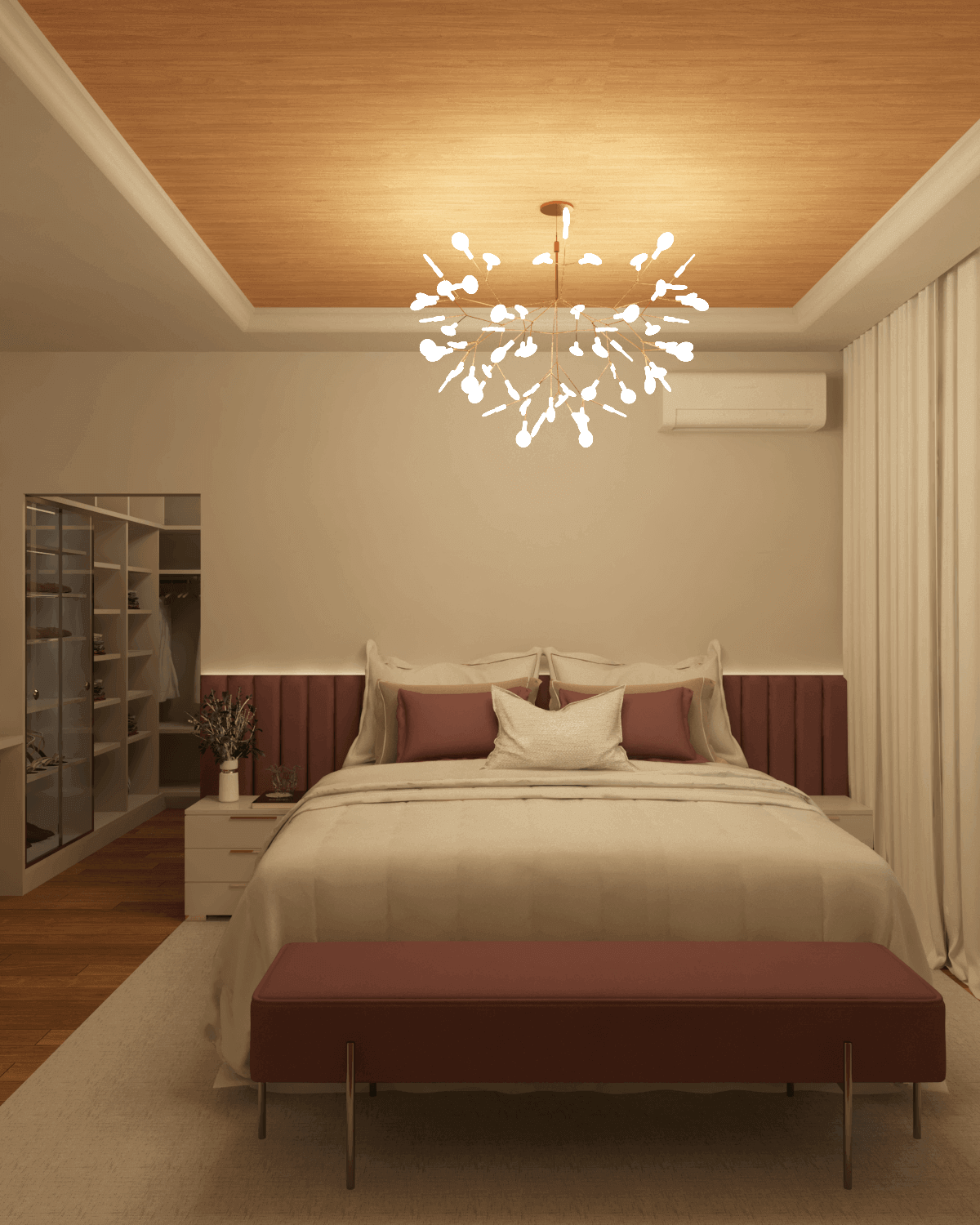 Quarto com cores quentes (Aconchego) - Papo de Arquiteta - Dicas de ...