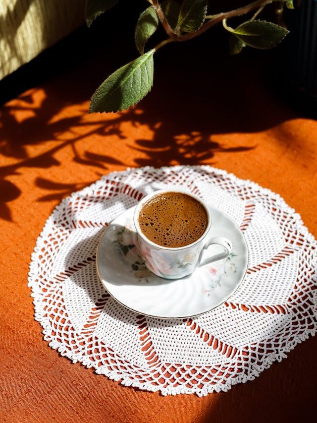 Sousplat de crochê estilos de decoração