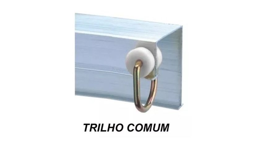 Cortina para trilho comum