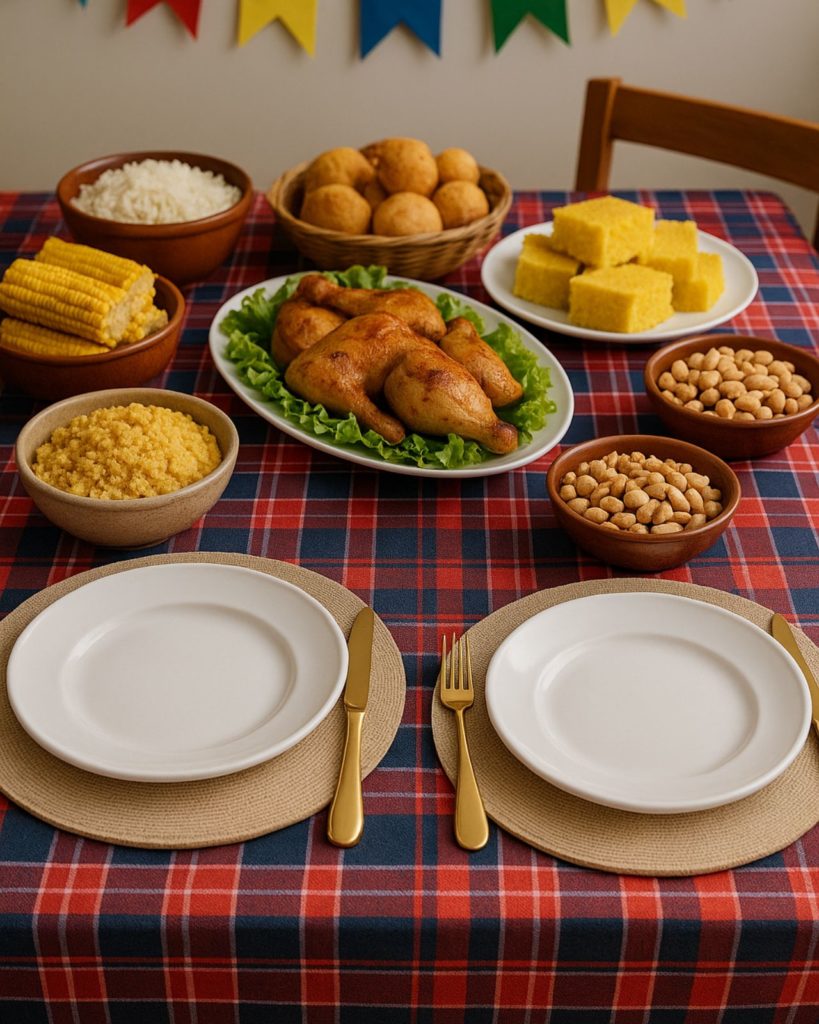 Mesa Posta para Festa Junina, decorando com Estilo