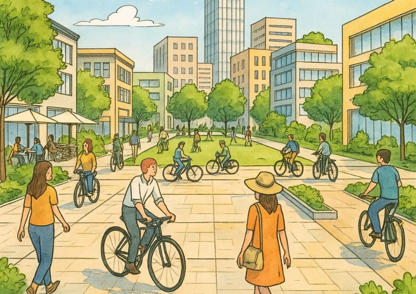 Cidades car-free: O Futuro do Urbanismo Sustentável