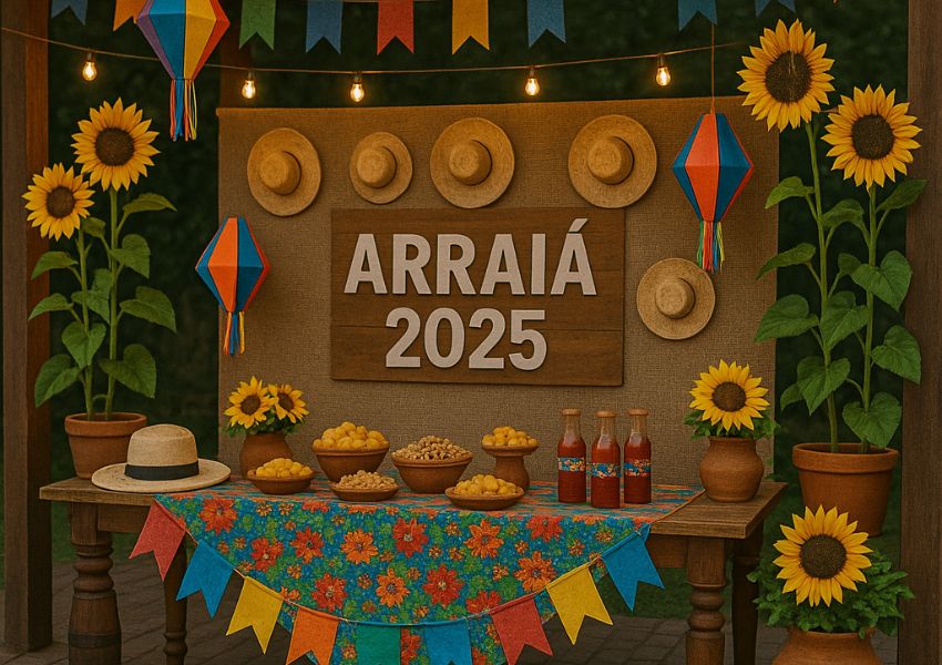 Festa Junina decoração para 2025