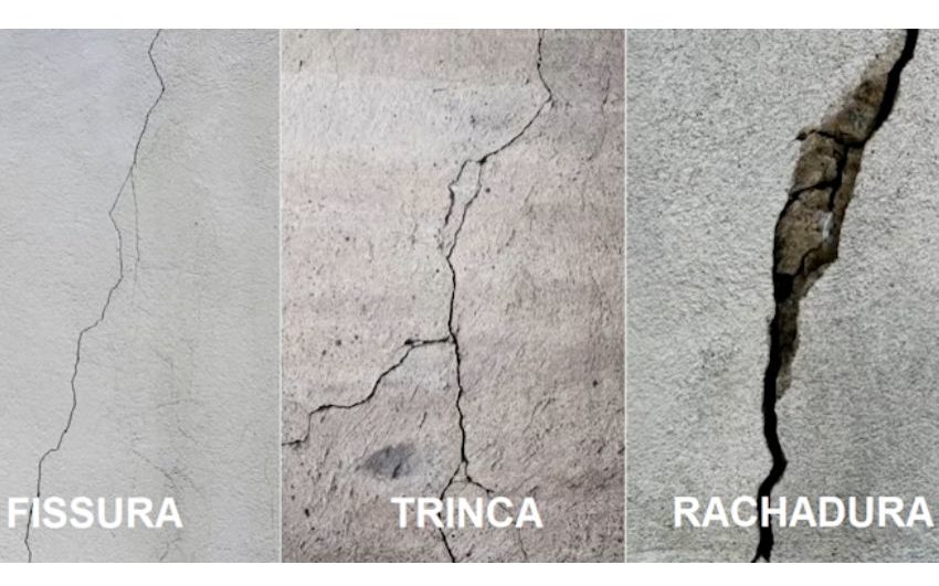 Fissuras, Trincas e Rachaduras: Entenda as Diferenças