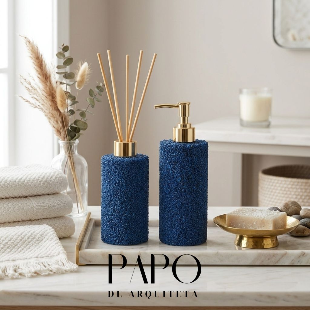 Kit de lavabo em pedrarias