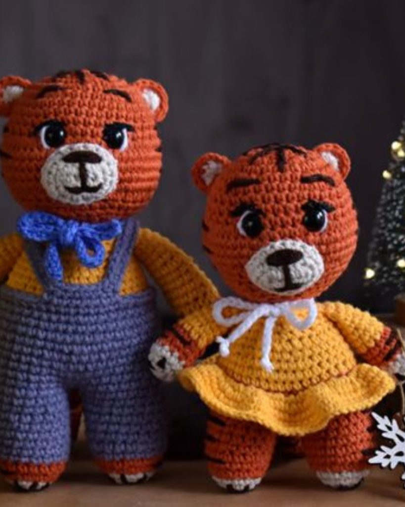 Decoração com Amigurumi